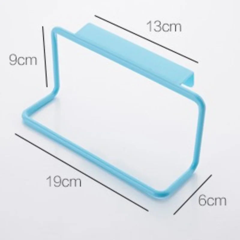 Plastic Over Door Tea Towel Holder Rack Rail Cupboard Hanger Bar Hook Bathroom Kitchen Plastic Hanging Holder towel rack
