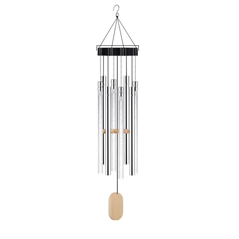 

Solar Wind Chime Light Outdoor Garden Patio Light Colorful Bubble Column Landscape Lamp For Home Decor