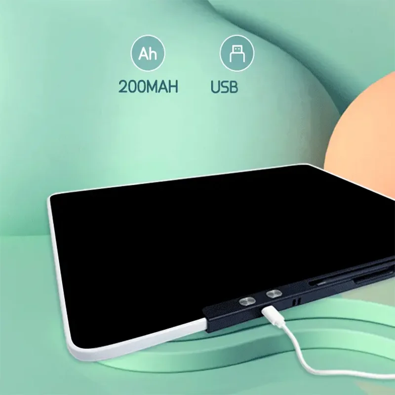 13/16/20 인치 충전식 LCD 쓰기 태블릿 어린이 낙서 스케치 패드 장난감 드로잉 보드 필기 블랙 보드 어린이 장난감 선물