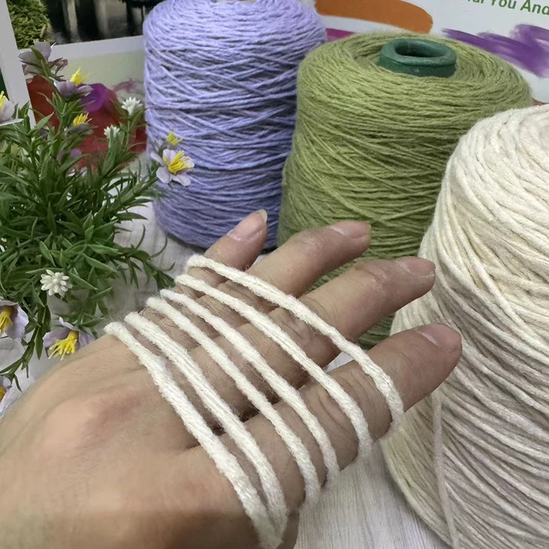 Autumn And Winter Wool 1 Group 500g Blended Alpaca wool Yarn Medium Thick Wool Soft Stick Needle Scarf Sweater Knitting Yarn 3