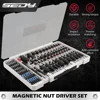 80-Piece Premium Magnetic Impact Nut Driver Set Metric & SAE with Socket Adapters, Bit Holder, Wing Nut Driver, Power Bits