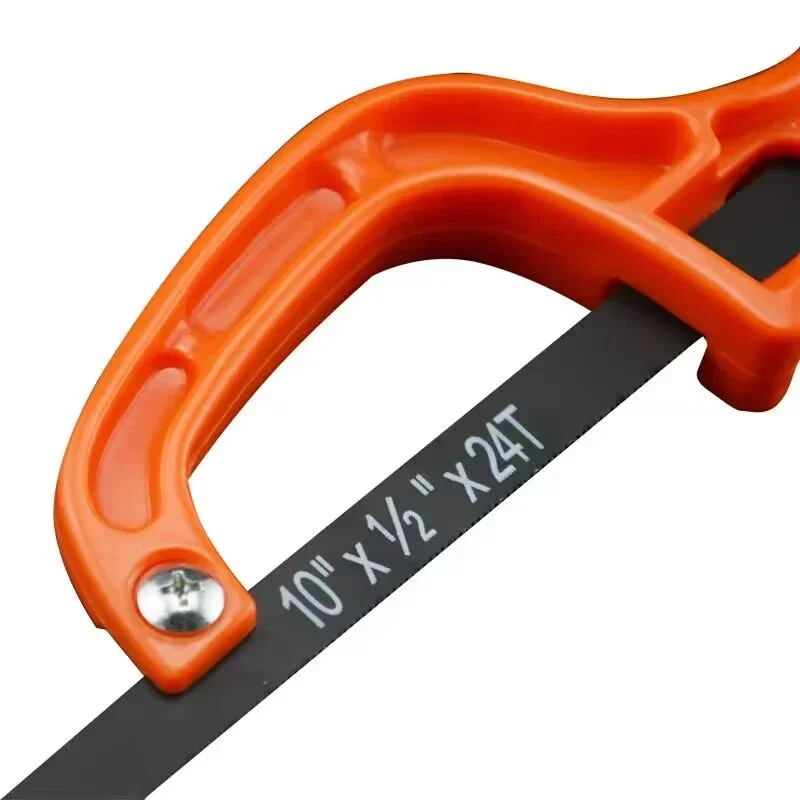 Small Hacksaw Household Metal Handheld Saw Portable Hand Saw Woodworking Steel Frame Jewelry Woodwork Craft DIY Tool