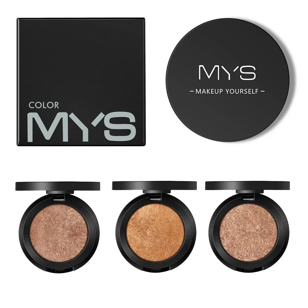 6 color Face Makeup Powder Waterproof Minerals Shimmer Contour Bronzer Highlighter Palette