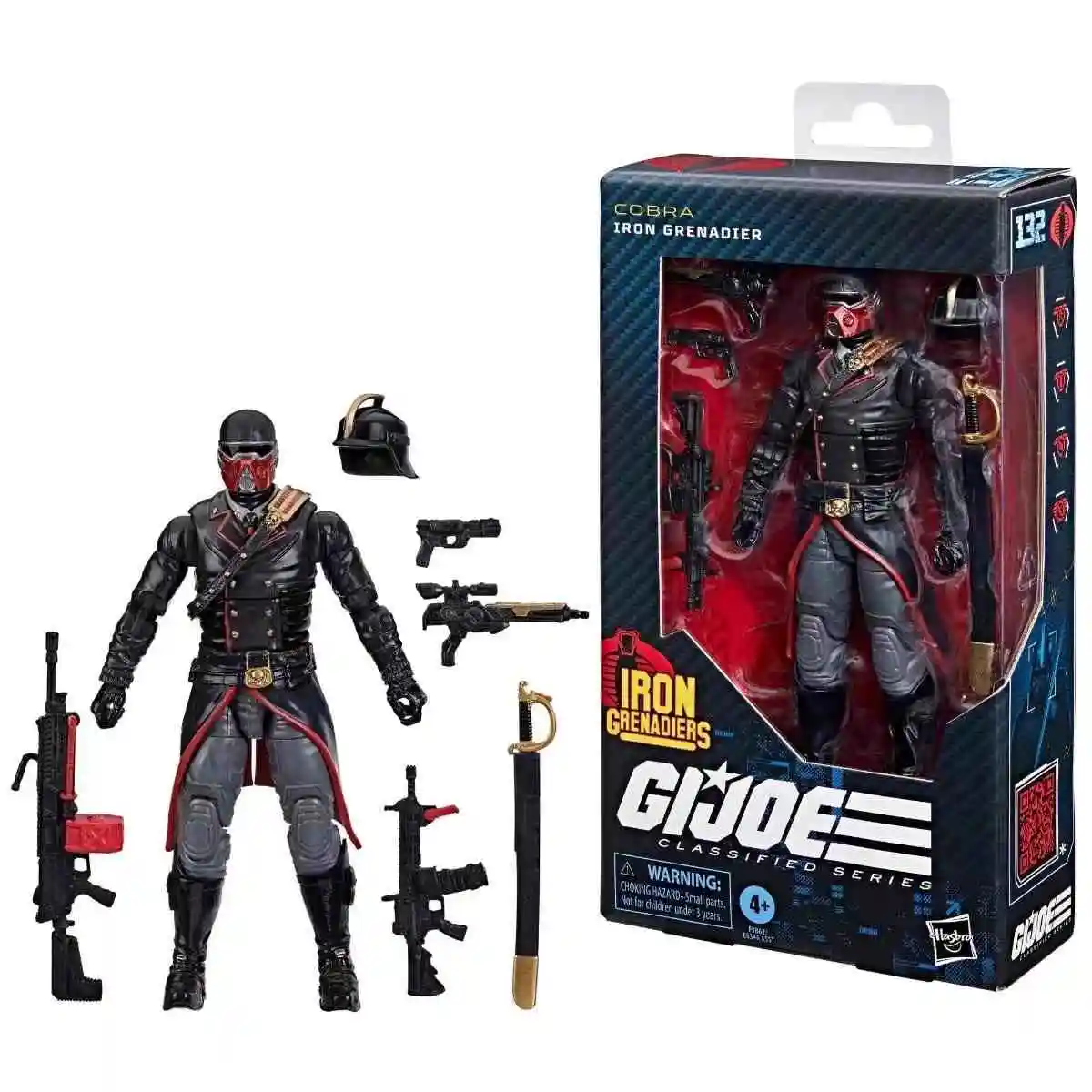 G.I. Joe Classified Series #131 Storm Shadow - Action Figure 15cm Con 11 Accessori - Ninja Da Collezione