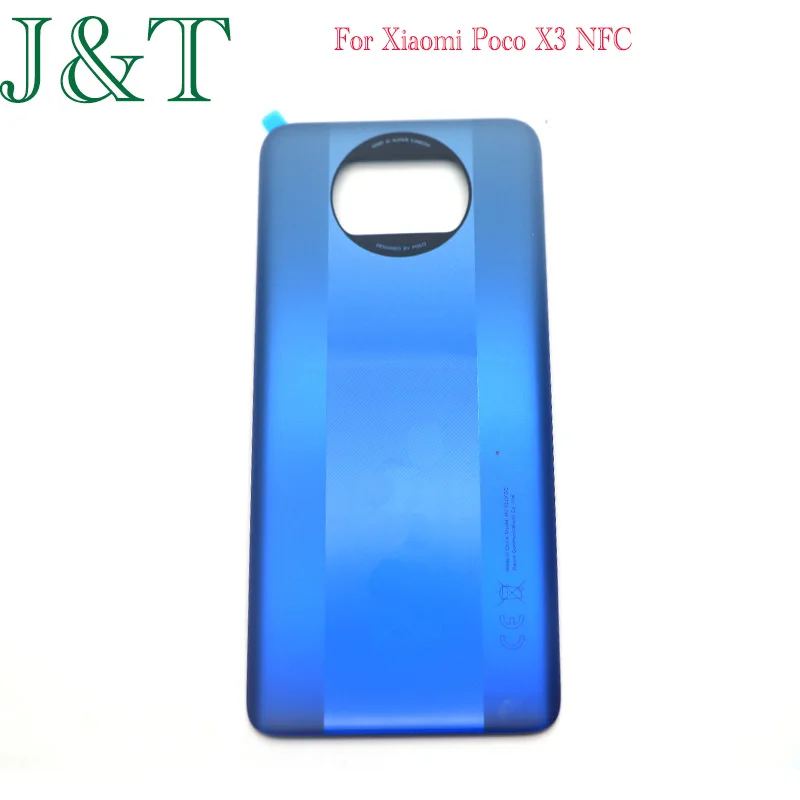 Phone Back Cover For Xiaomi Mi Poco X3 NFC POCO X3 Replacement Housing