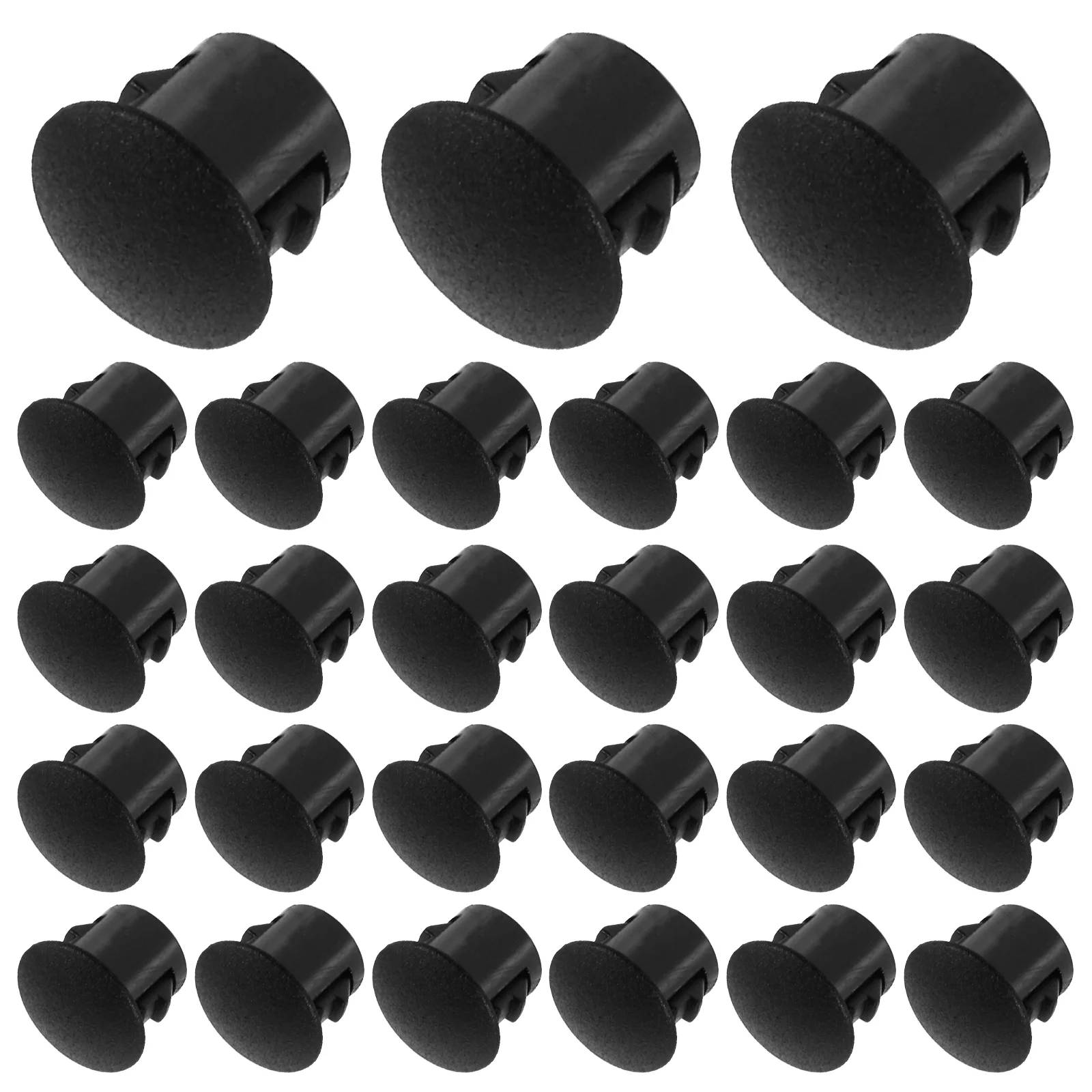 

50 Pcs Small Hole Plug Covers Plastic Holes Cupboard Reusable Furniture Plugs for Decorative