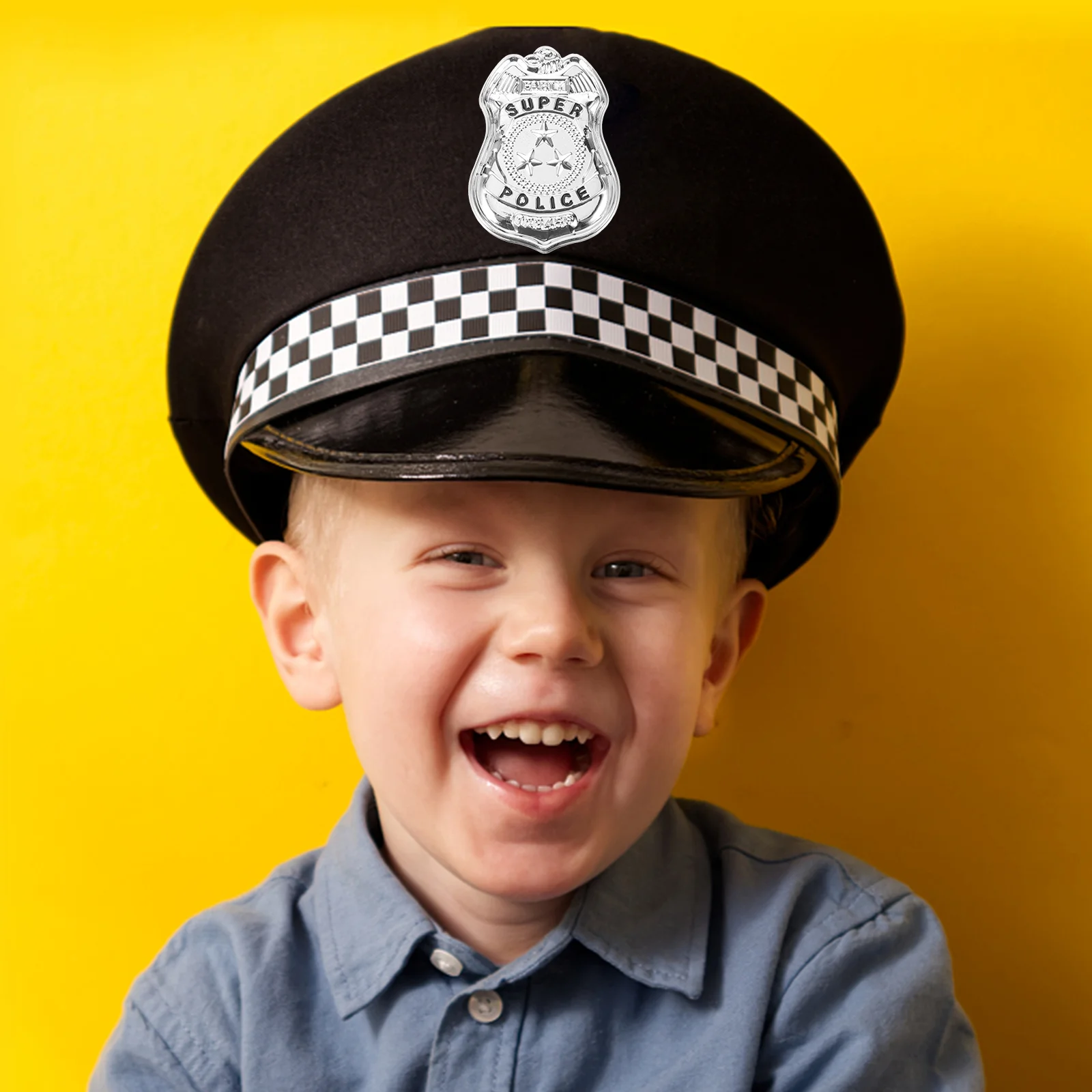 

Halloween Cosplay Badge Pin Cosplay Police Badge Pin Lifelike Police Badge Brooch Cosplay Prop