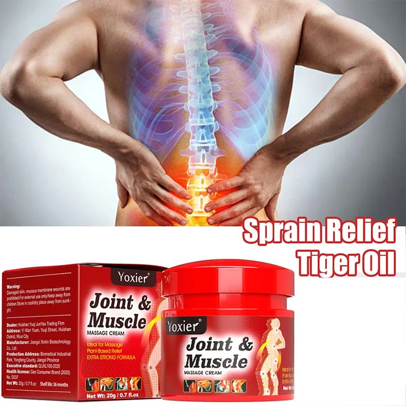 Joint Muscle Massage Cream Relieve Pain Rheumatoid Arthritis Muscle