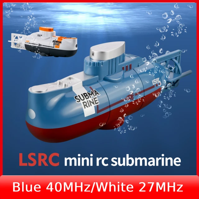 6CH RC Submarine Model Diving Boat Remote Control Rechargeable Toy Boat Submarine Ship Electric RC Submarine Ship Model 1