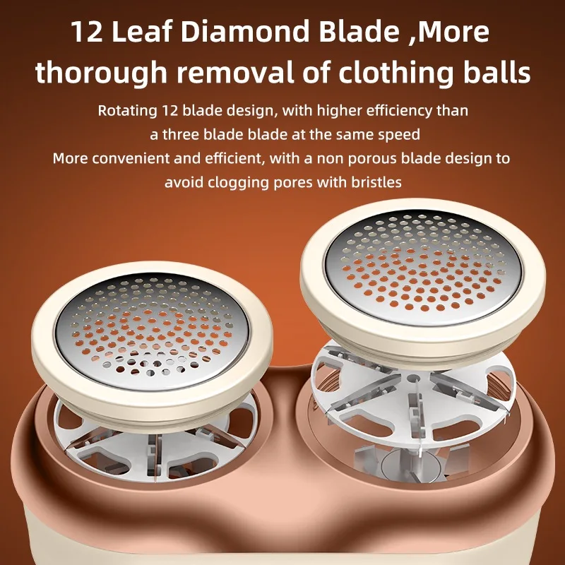 Portable Electric Lint Remover For Clothing Rechargeable Pellet Fluff Remover Fabric HairBall Shaver Removes Lint From Clothes 3
