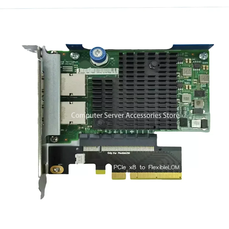 HP Ethernet Adapter HP Ethernet 10GB 2-Port 561FLR-T Adapter – Open Box Excellent Condition 701525-001 10gb Ethernet Adapter