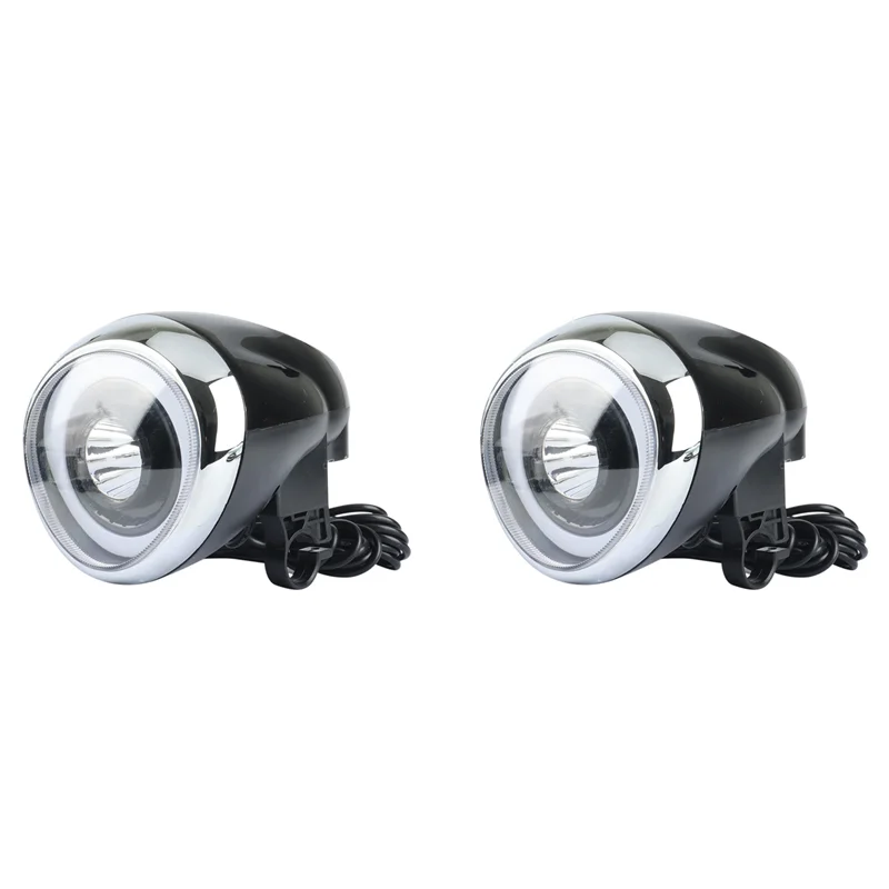 【Supernew】Citycoco 전기 스쿠터 용 2X Angel Eye 60V 속도 전력계 액세서리 헤드 라이트 키 전기 잠금 키트