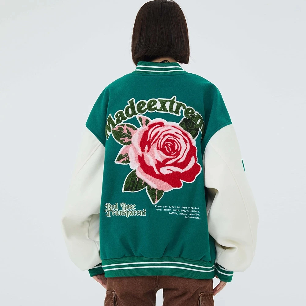 2022 Bomber Jacket Men Harajuku Big 