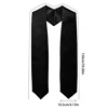 150*10.5CM Graduation Stole Sash Satin Plain Honor Stole Bachelor Gown Scarf Unisex Adult Graduation Honors Stole Graduations 6