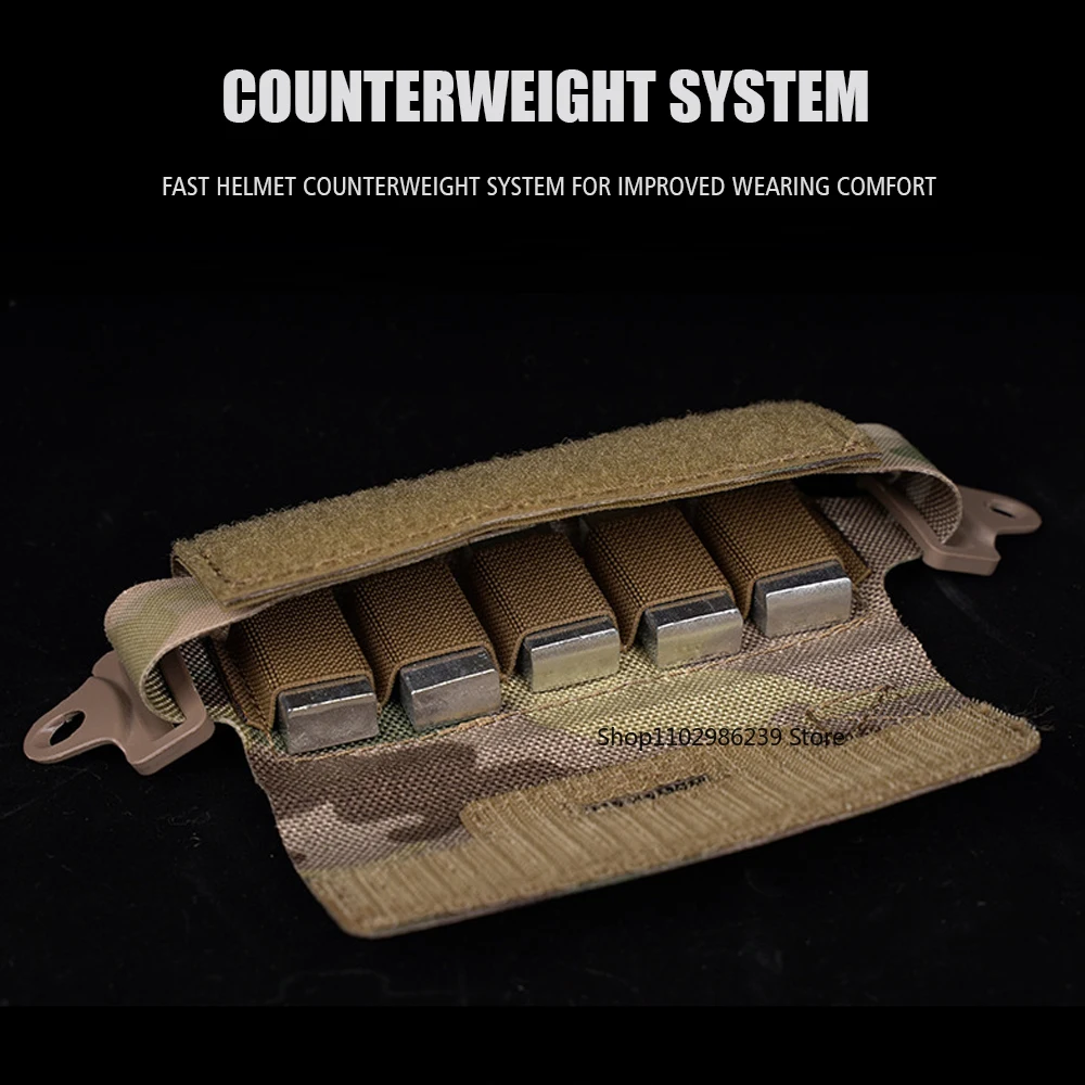 Cordura Fabric Counterweight Pouch for Hunting Helmets