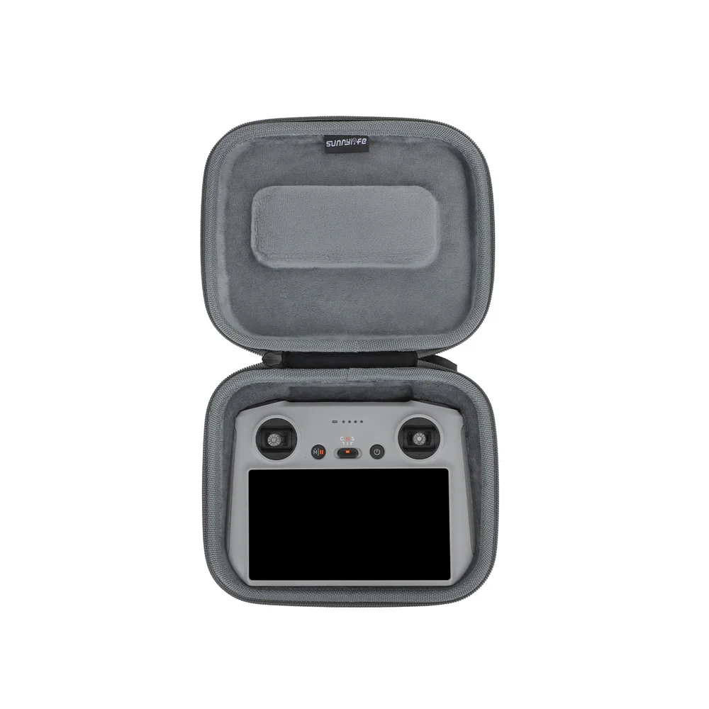 Gray Storage Bag For DJI Mini 4 Pro Case Portable Hard Nylon Carrying Hand Box Handle Body RC 1/2 RC-N1/N2 Remote Control Cover drone accessories drone storage bag drone storage case