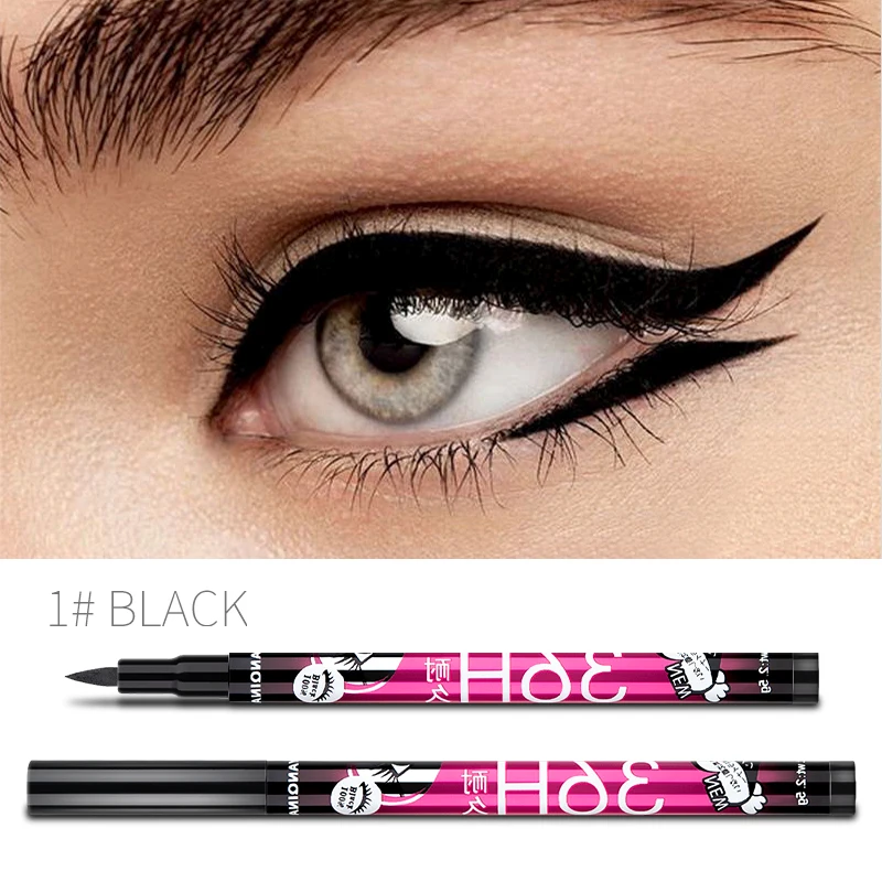 Description Picture 4 of itemBlack Eyeliner Pen Eyes Makeup Waterproof Liquid Eye Liner Pencil Make up Long-lasting Eyelid Drawing Cosmetics