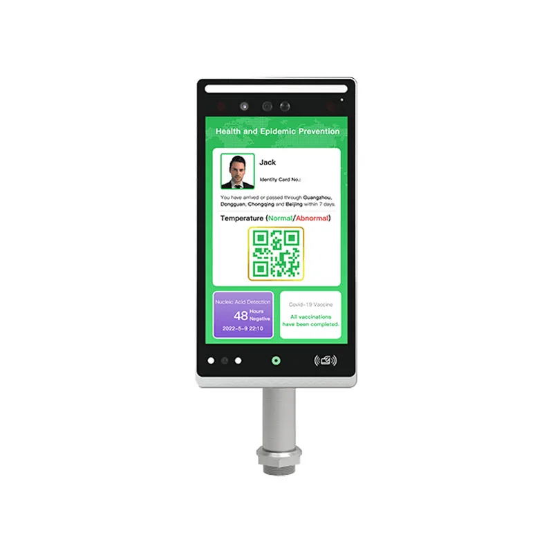 Linux Metal Tcp/Ip Biometrico Face Access Control Tastiera Fingerprint Face Presenze Macchina 10 Pollici Ips Full View Hd Screen