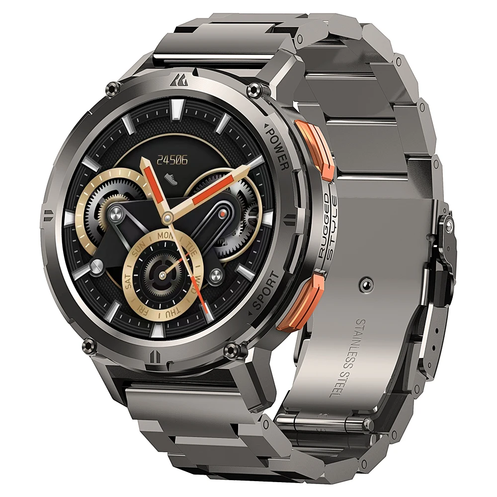 Alça de para Kospet Tank m2 Tank t2 Relógios Inteligentes Correias de Metal Pulseira Masculina de Substituição 22 mm Aço Inoxidável - Image 6
