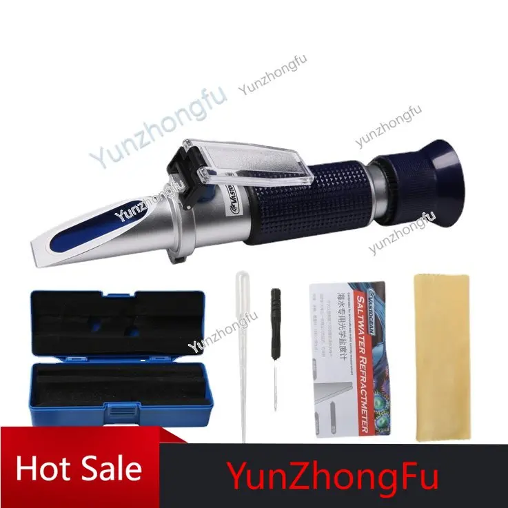 

Optical Salinometer Seawater Hydrometer Seawater Fish Tank Salinometer Seawater Salinity Pen Test Salinity Aquarium Equipment