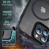 Luxury For Magsafe Magnetic Case For iPhone 16 15 14 13 12 11 Pro Max Wireless Charging Cases Shockproof Bumper Clear Cover 5