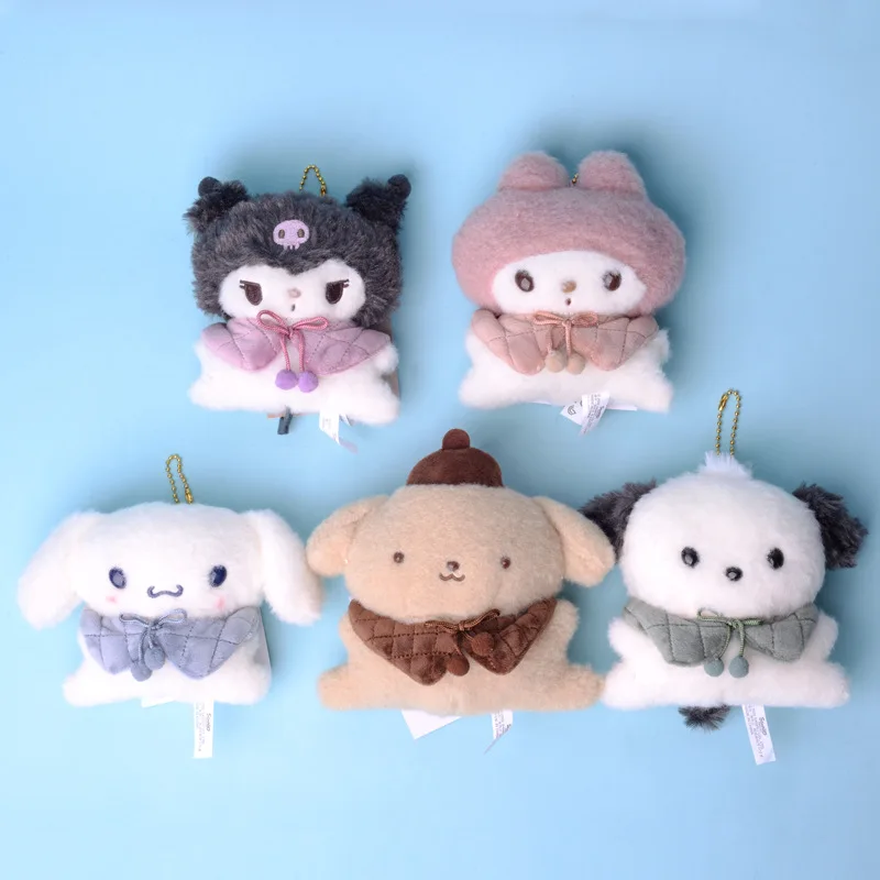 

Sanrio Kawali Kuromi Hello Kitty My Melody Cinnamoroll Pillow Peach Plush Toys Plushie Keychain Stuffed Doll for Kids gift