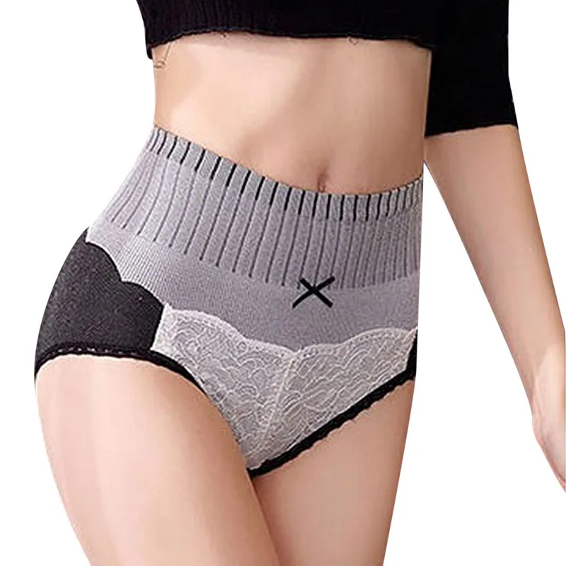 high waisted cotton underwear Shapers Women High Waist Slimming Panties Body Shaper Slimming Butt Lifter Shapewear Solid Underwear Tummy Control Panties 2022 high waisted cheeky underwear Panties