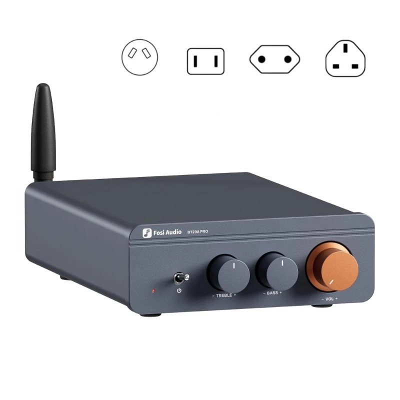 

BT20A 300Wx2 Мини-усилитель BT5.0 2-канальный усилитель-приемник TPA3255 U4LD