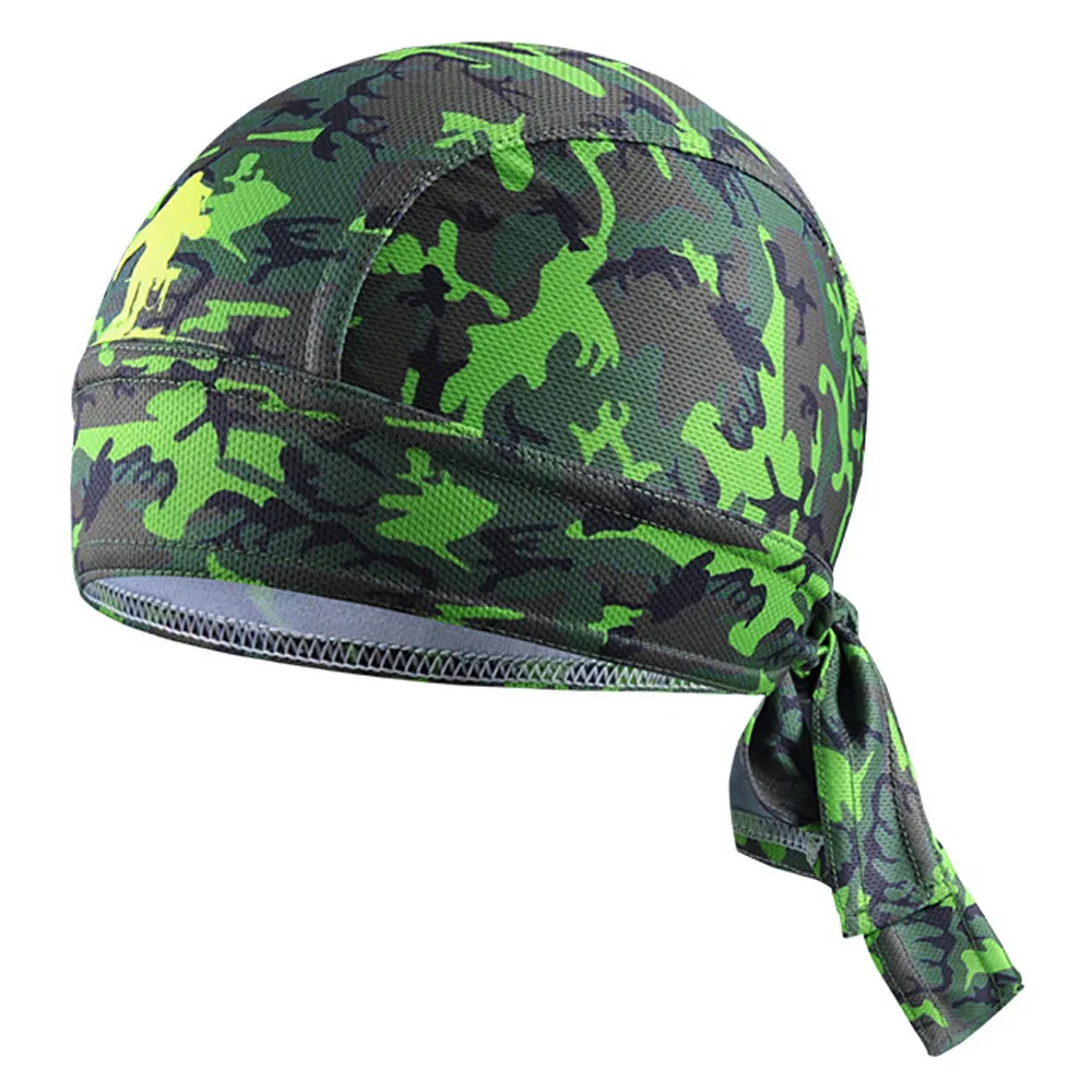 Mens Cycling Headscarf,Pirate Hat,Lightweight Quick Drying Beathable Headwear,Mesh Cloth Scarf,Running Hairband