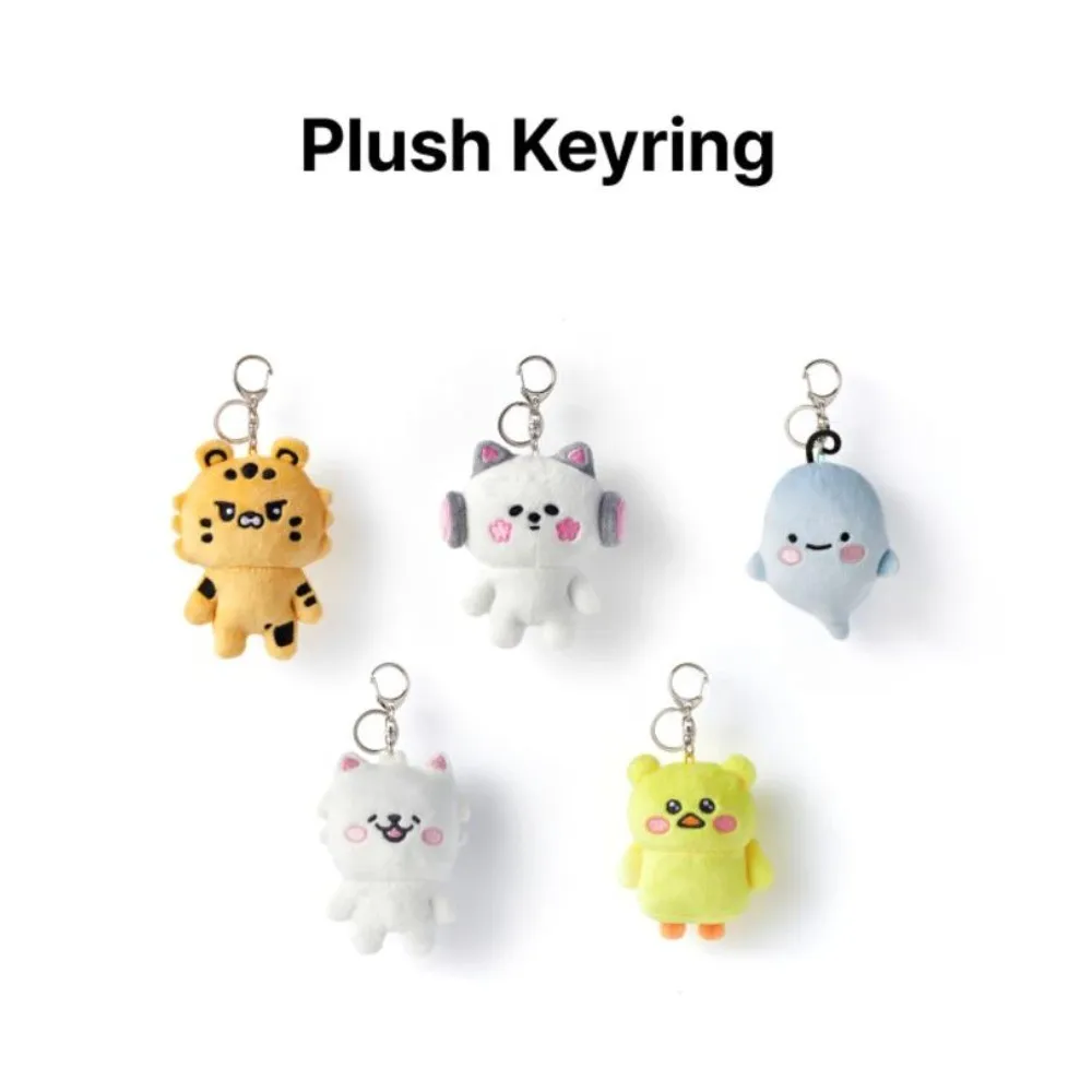 アイドル [FIM'S CLUB ] PLUSH KEYRING Kpop Idol Plush Keyring FIM'S CLUB Plush Doll FEARNOT Fans