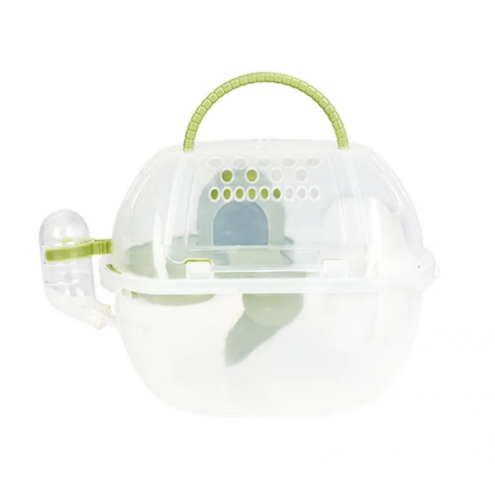 Portable Hamster Carrier Cage - Cozy Travel Box and Indoor Amusement Park