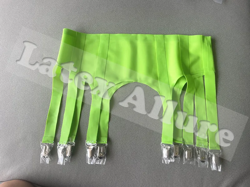 Latex Garter Latex Garter Gummi Rubber Suspender Garters For Stockings (no briefs, no stockings)