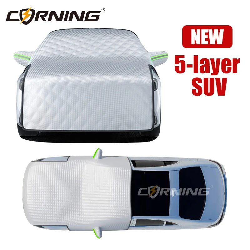 Kaufe Hochwertige verdickende wasserdichte  UV-Schutz-Schnee-Windschutzscheibenabdeckung Anti-Icing für Auto-SUV