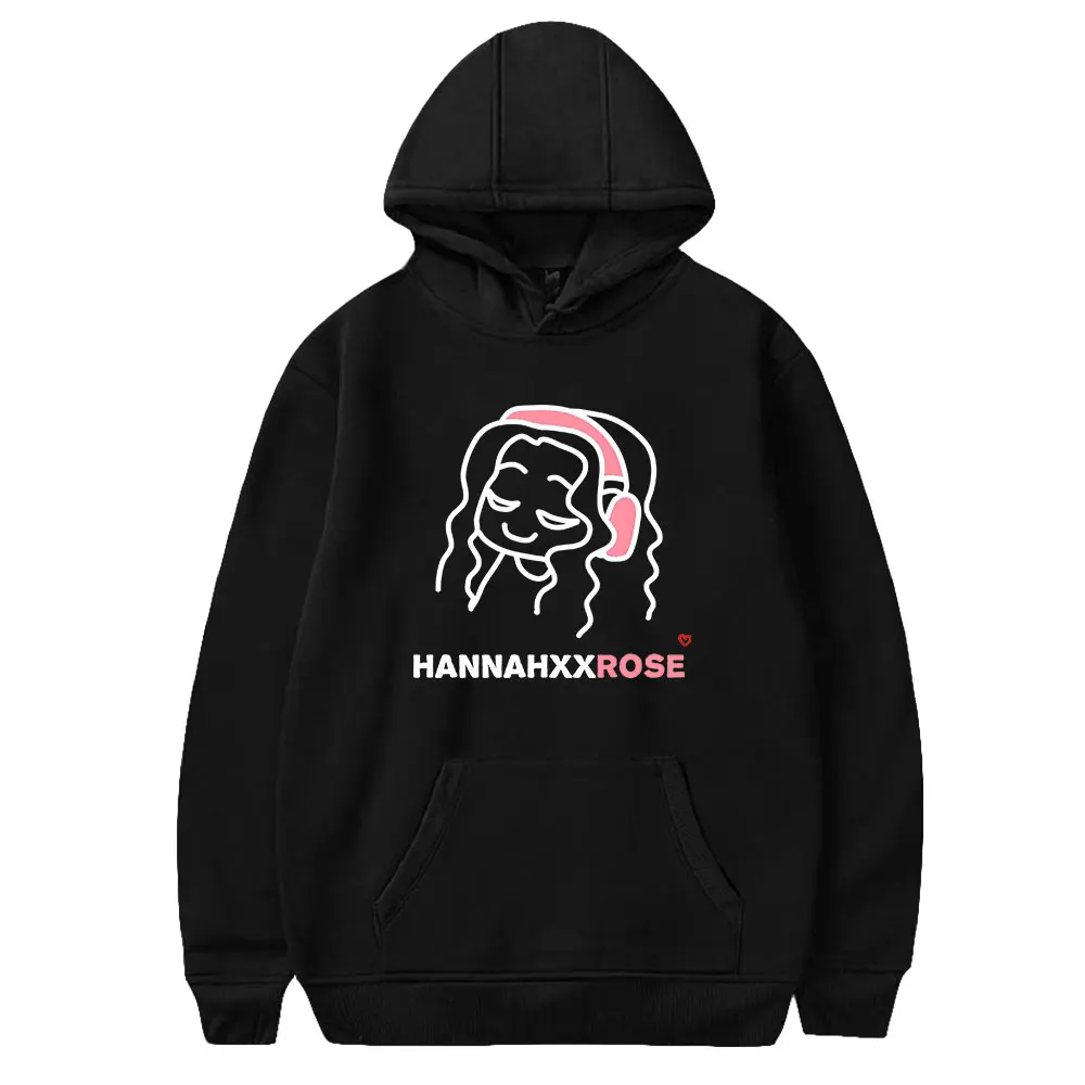 

Hannahxxrose Merch Dream SMP Long Sleeve Women Men Hooded Sweatshirt Harajuku Streetwear 2023 Fashion Clothes