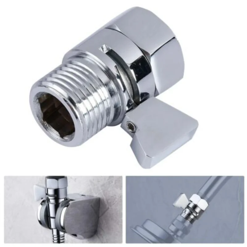 Shower Diverter Valve 1/2 inch Flow Control Shower Head Shut-Off Valve Shower Diverter Valve Bidet Spray Top Rain Hand Head
