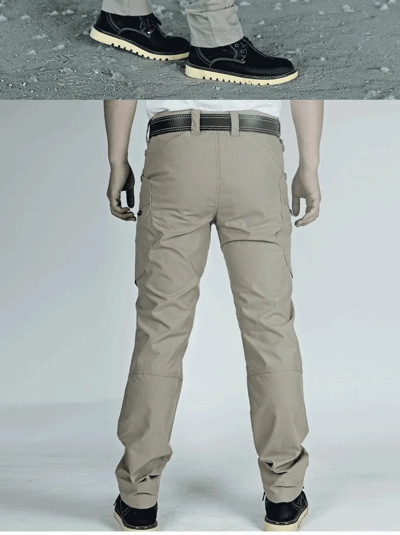 Description Picture 6 of itemMen's Overalls Spring And Autumn New Army Fans Tactical Trousers Charge Pants Wear-Resistant Multi-Functional Pocket Overalls