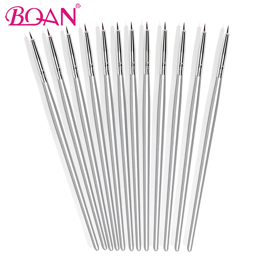 5mm Nail Art Brushes Design Set Dotting Painting Drawing Polish Brush Pen Tools Dotting Brushes Nail Painting Brush 12 Pcs nail art brushes,nail brushes,nail art tools