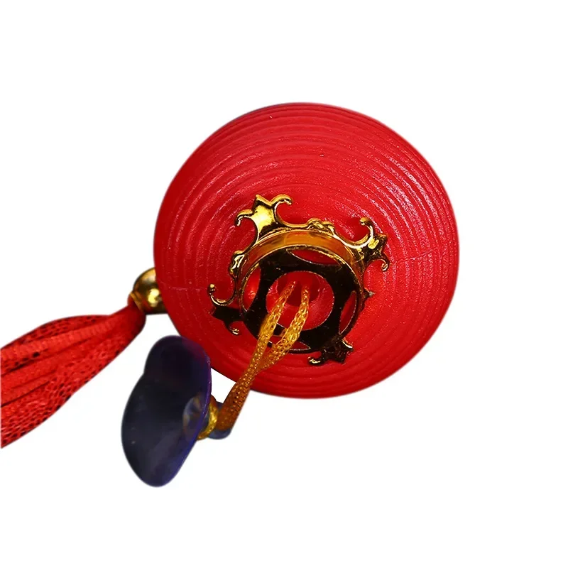 

Флокированные красные фонари, пластиковые маленькие фонари на веревке, фонари на новый год, новогодние украшения