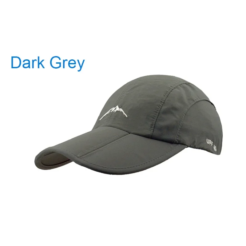 Spring Summer Outdoor Sport Baseball Cap Quick Drying Unisex Waterproof Breathable Foldable Cycling Sun Protection Baseball Cap