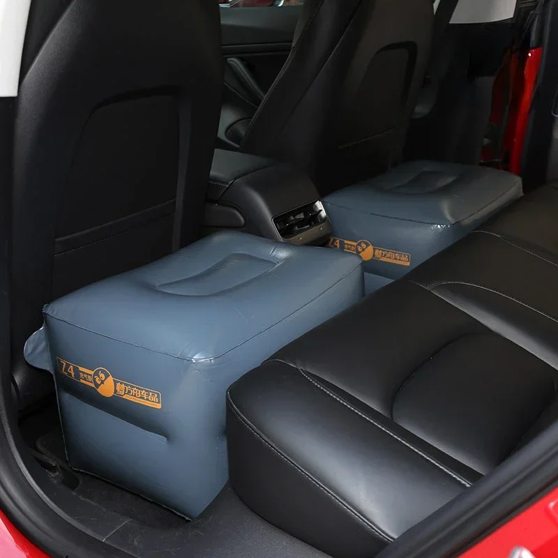 Car Travel Bed Back Seat Gap Padding Inflatable Air Mattress Universal Rear Seat Gap Pad Air Cushion Bed Car Accessories -24