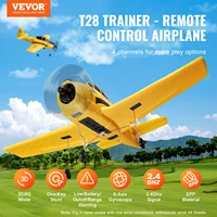 VEVOR RC Plane 2.4G 4CH Remote Control Airplane with 6-Axis Gyro Stabilizer Aircraft Toy RC Glider for Kids Beginners Boys Gifts 2