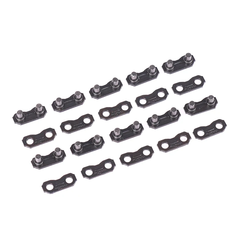 10Pcs Chain Saw Chain Joining Links Chainsaw Joiner Link For 325 Joining Chainsaw Parts Garden Tool Accessories chainsaw bar cover