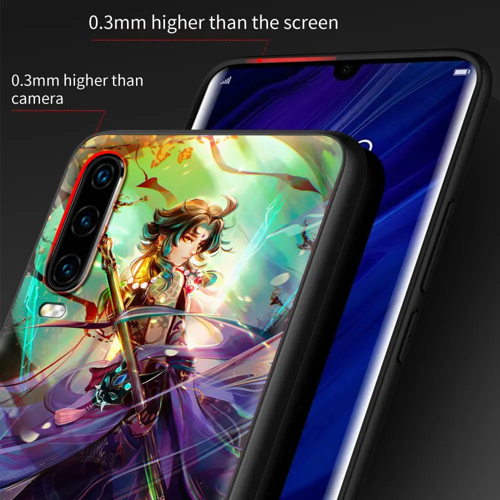 Xiao Genshin Impact Soft Phone Case