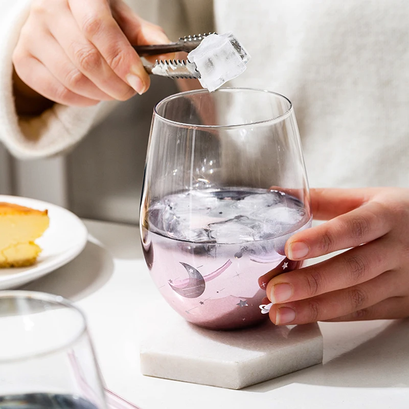 

Nordic Party Cups Glass Tea Espresso Designs Champagne Creative Wine Glass Organizer Reutilisable Copas De Vino Barware Cup