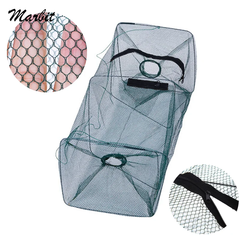 Foldable and Retractable Fishing net Multifunction Fish Trap Net Fishing  Gear Crab Prawn Shrimp Crayfish Lobster Crawdad Foldable : :  Sports & Outdoors