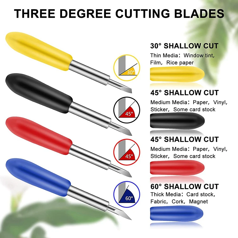 Cutting Blades For Cricut Explore Air/Air 2 Maker Cutting Blades Fine Point  Blade Tool For Vinyl Fabric Cutting Machine - AliExpress