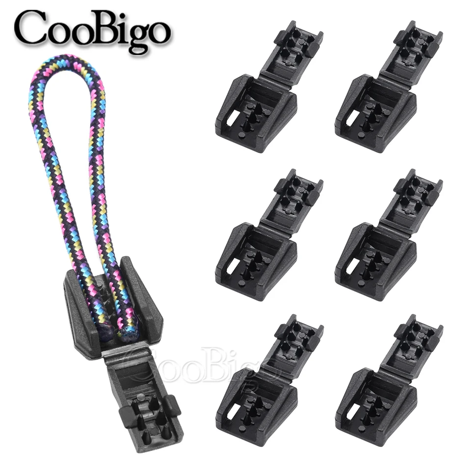 50/100Pcs Cerniere Tirare Cavo Di Blocco Cavo Di Blocco Per Zaini