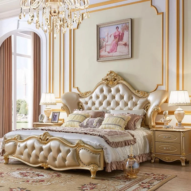 Moderno Letto Matrimoniale Di Fascia Alta Modulare Impermeabile Struttura Estetica Letto Matrimoniale Biancheria Da Letto Europea Camas Mobili Per La 