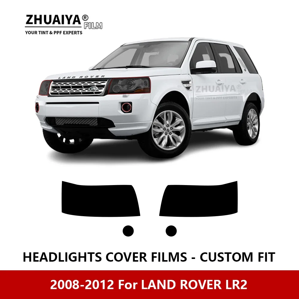 

For LAND ROVER LR2 2008-2012 Car Exterior Headlight Anti-scratch PPF precut Protective film Repair film Car stickers Accessories