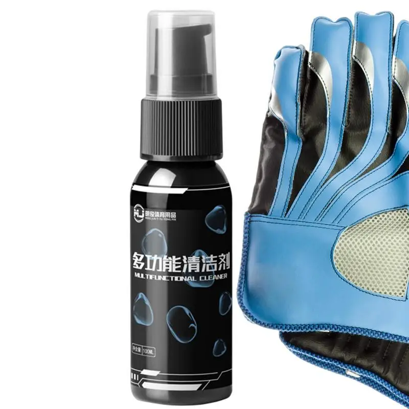 

Football Gloves Cleaner 100ml Portable Goalkeeper Gloves Cleaner Gloves Spray Effective Goalkeeper Gloves Conditioner